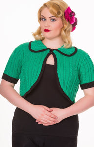 Annabelle -bolero grøn