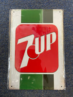 7Up - metal skilt