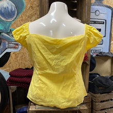 Indlæs billede til gallerivisning Dolores vintage top - gul
