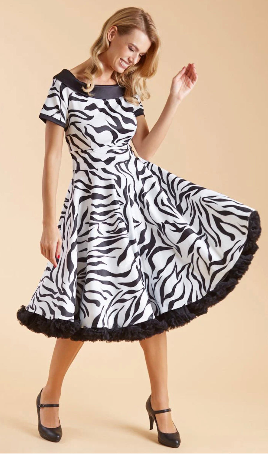 Darlene - zebra print