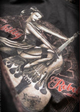 Indlæs billede til gallerivisning Rockabilly rebel t-shirt dame
