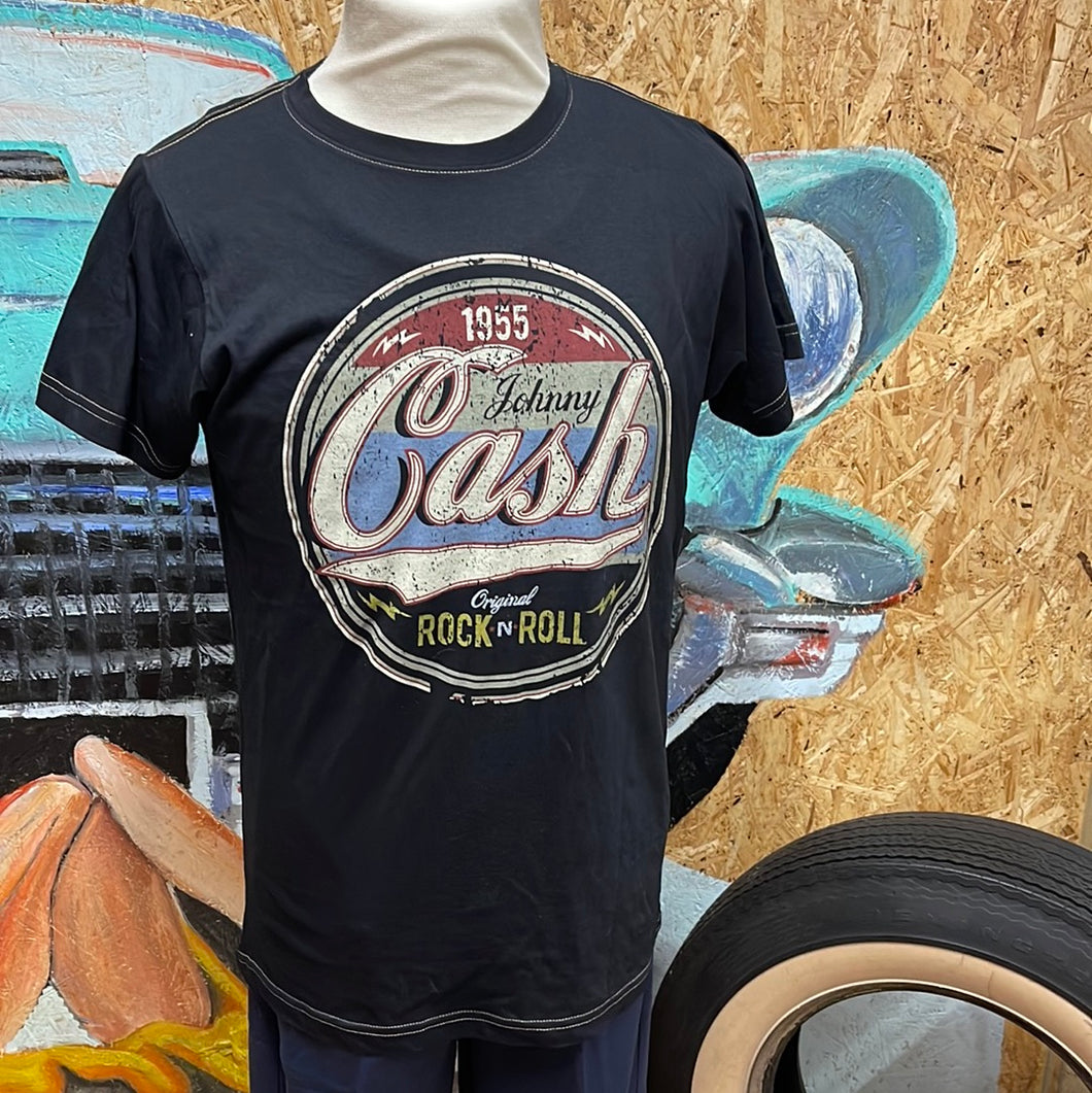 Johnny Cash - t-shirt sort