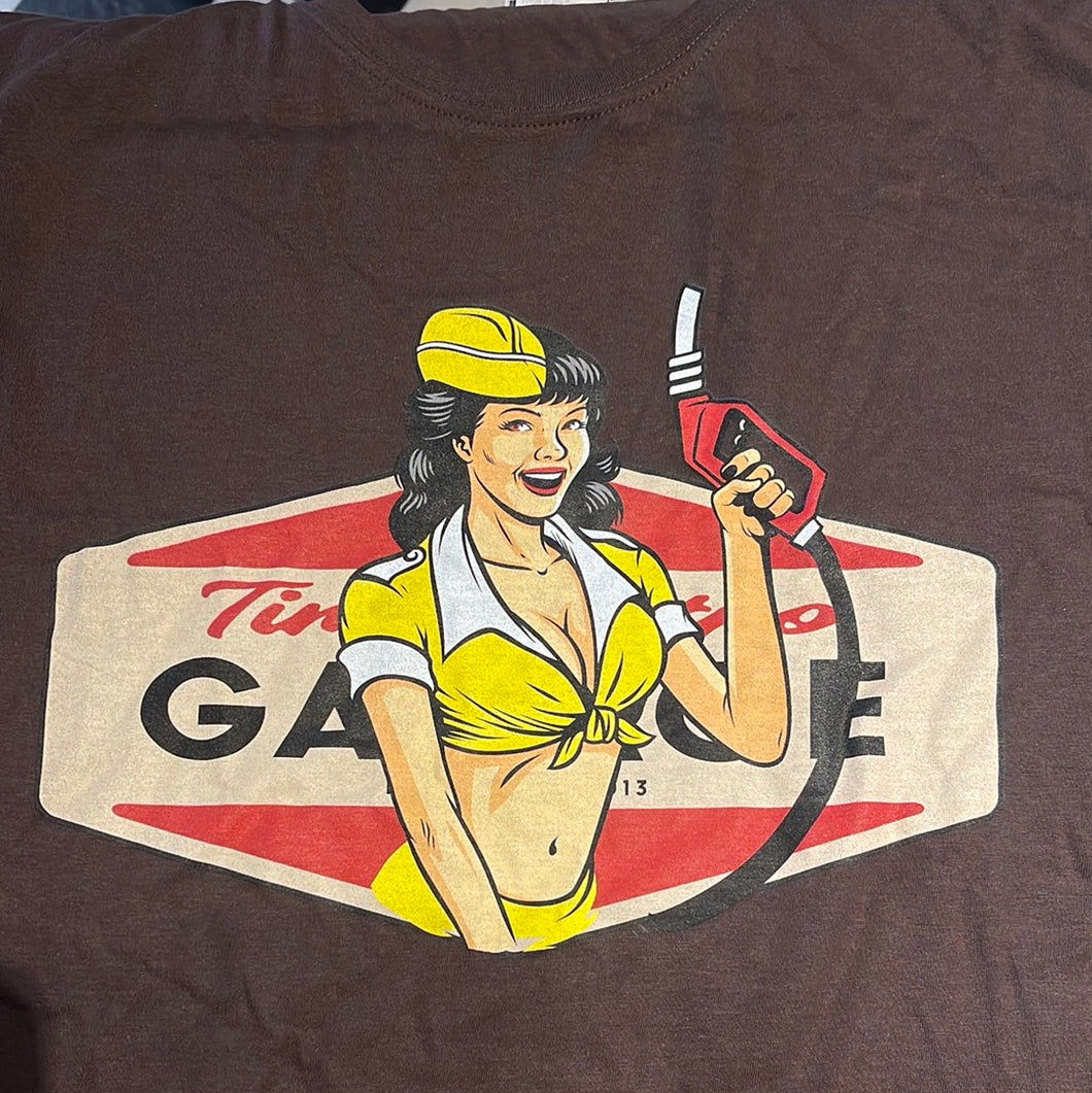 Tims retro garage - Brun