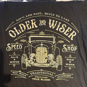Older and Wiser -t-shirt sort
