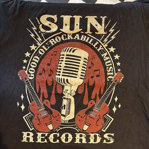 Sun Records - t-shirt sort